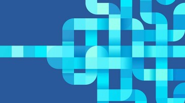 Abstract rendering of a complex path forward