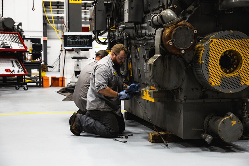 Modernizing existing assets allows operators to reap the benefits of engineering updates and lower total cost of ownership. Source: Caterpillar Oil & Gas.