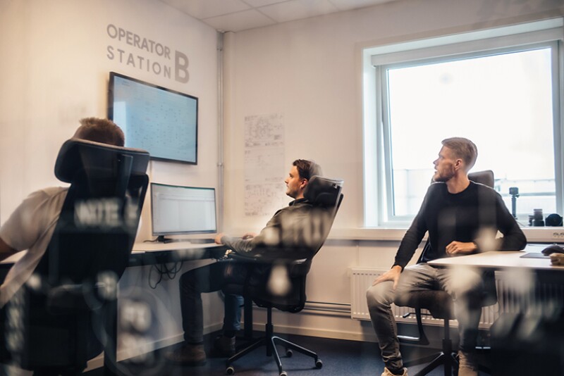 Remote operations managed from onshore operations centre in Bergen, Norway.