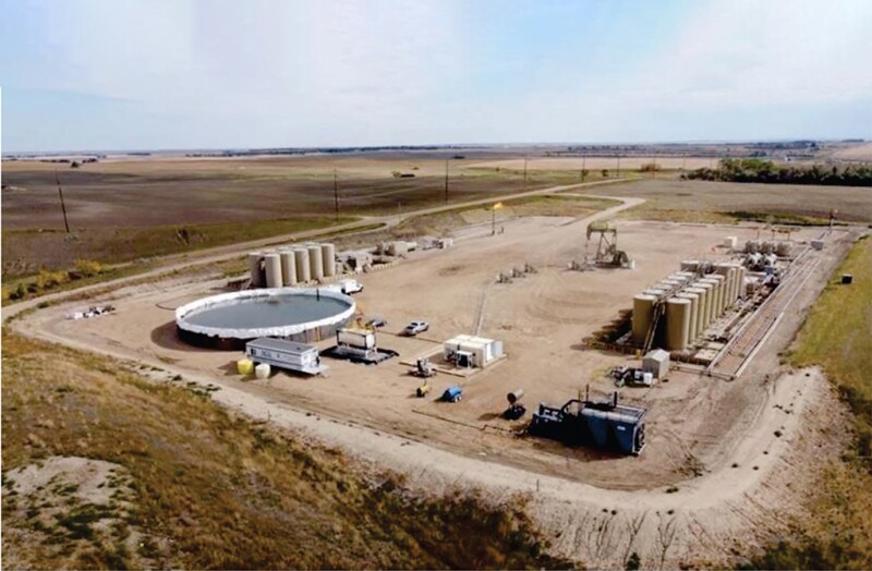 A Liberty Resources wellsite