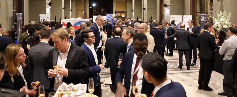 Networking and reconnections continued in the elegant setting of the museum’s reception halls.