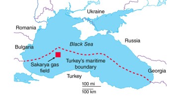 Sakarya gas field in the Black Sea.