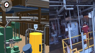 360° photos of equipment within the platform.