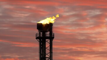 Gas plant flaring