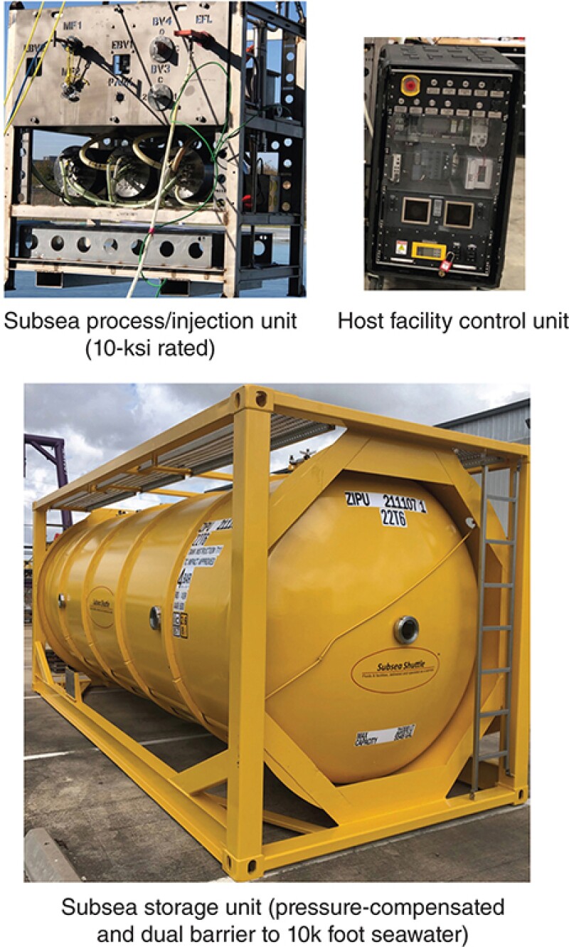 Subsea Shuttle storage and injection system