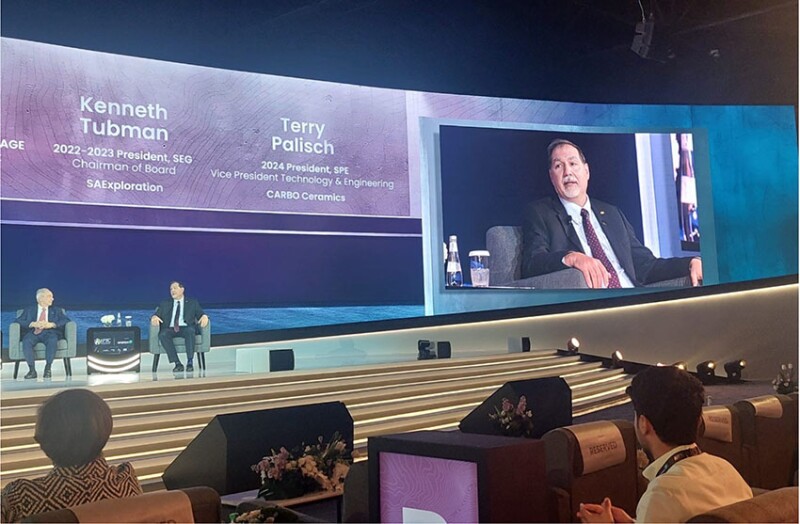 Terry participated in the Presidents Panel at IPTC 2024 in Dhahran, Saudi Arabia, entitled “Strategic Plans for Attracting the Next Generation Workforce of Engineers and Geoscientists.”