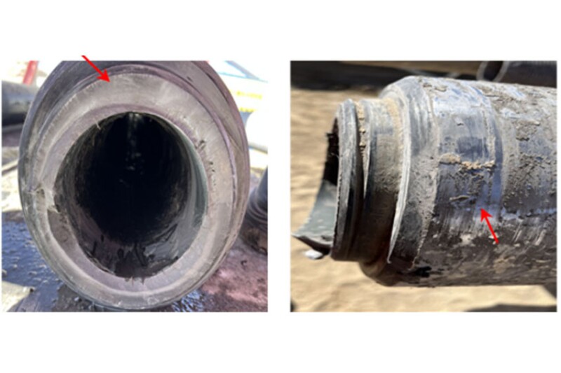 Fig. 1—First drillpipe failure.