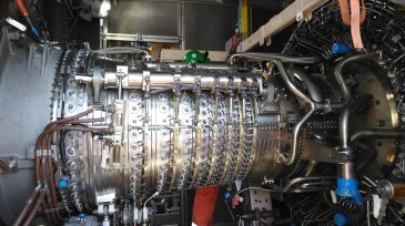 Denmark’s Tyra II hub will have three turbines—two running and one on standby.