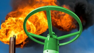 In the oil field