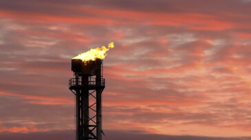 Gas plant flaring