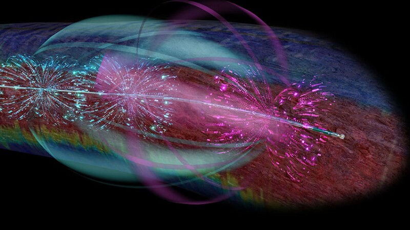 The Baker Hughes TRU-ARMS advanced reservoir mapping service identifies lithological and fluid boundaries up to 300 ft from the wellbore.