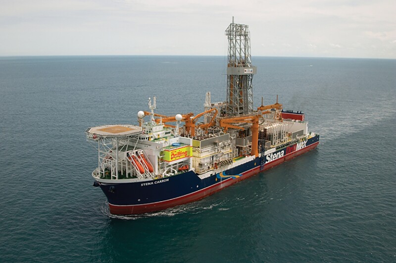Stena Carron drillship
