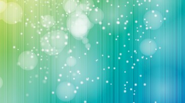 Abstract yellow and aqua with bubbles