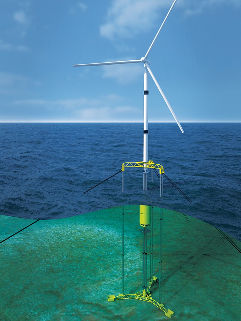 FTLP Floating Wind Platform