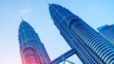Petronas Towers, Kuala Lumpur, Malaysia.