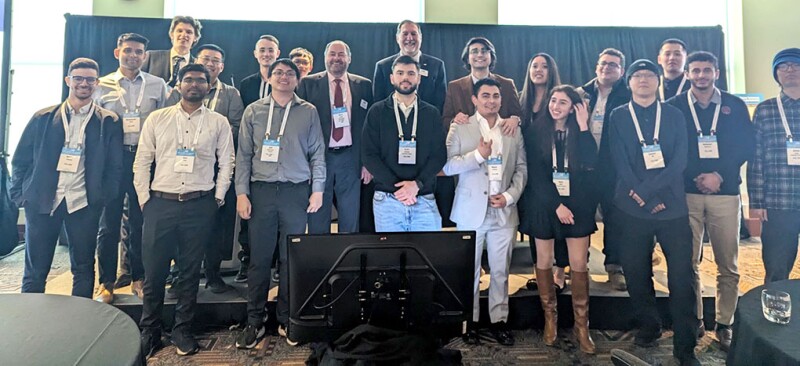 In conjunction with his visit to the Canadian Energy Technology Conference and Exhibition in Calgary, Terry visited with students from the University of Alberta.