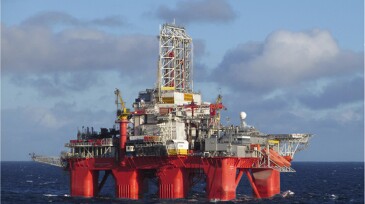 Transocean Spitsbergen semisubmersible.