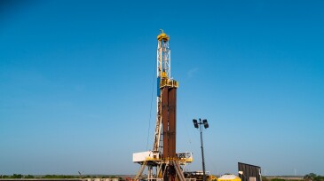 Fracking Drilling Rig