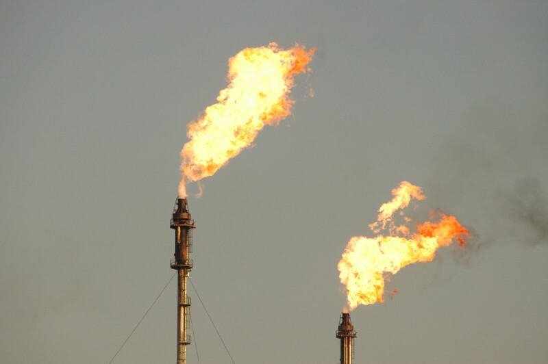 Gas flaring