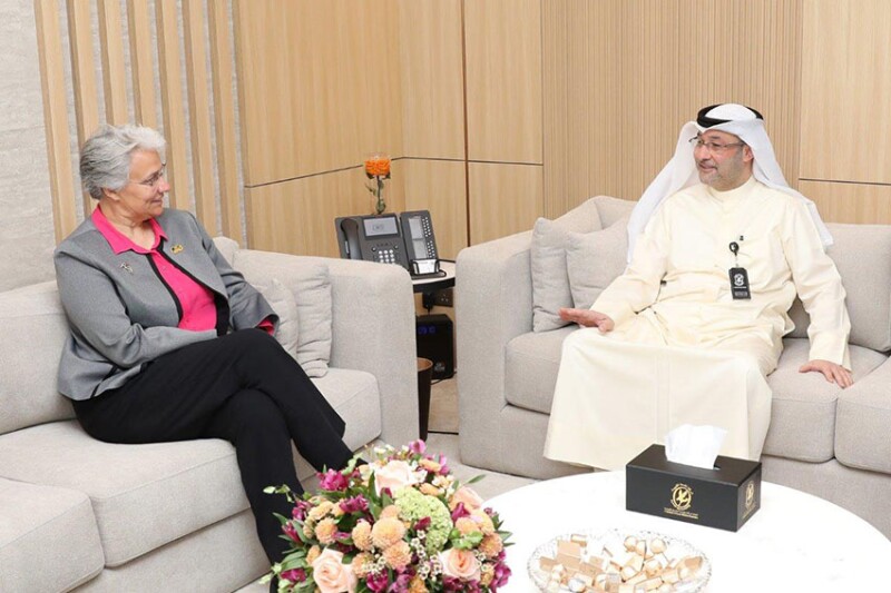 Meeting with Mr. Ahmed Jaber Al-Eidan, CEO of Kuwait Oil Company.