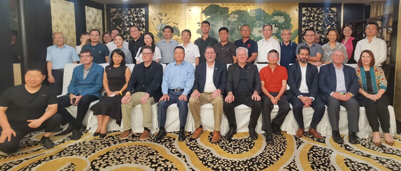 Visit with the North China Section.