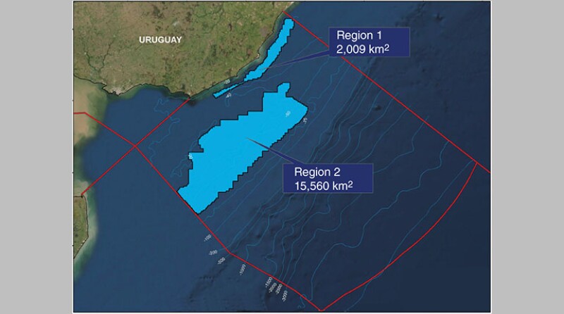 Regions selected for bottom-fixed offshore wind technology.