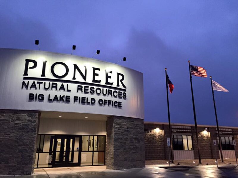 Pioneer Natural Resources' field offices in West Texas.