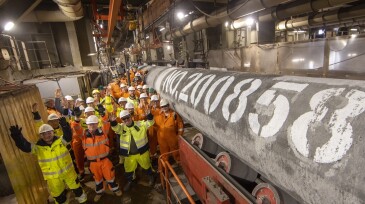 Nord Stream 2 -laying of the last pipe