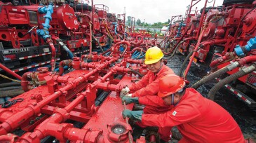 China's Sichuan shale basin in Daqing