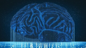 Abstract Artificial Intelligence Background