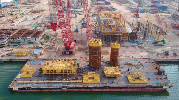 India subsea structures load out.