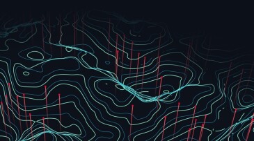 Big data visualization. Trendy infographic background. Data analysis presentation.