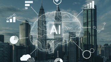 Artificial intelligence and smart concept