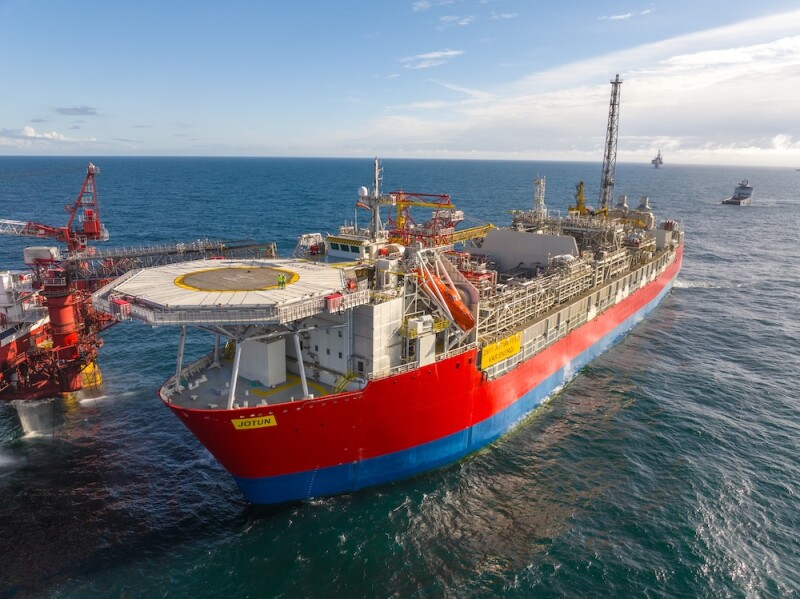 Jotun FPSO and Floatel