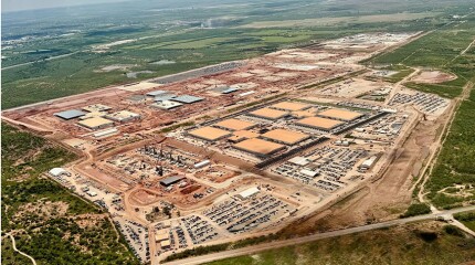 Construction at the OpenAI‑led Stargate initiative kicked off at Project Ludicrous in Texas earlier this year. Source: Crusoe.