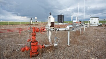 Natural Gas Wellhead