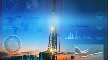 automation of oil and gas production to prevent accidental drilling of wells. The use of artificial intelligence to process and store data when drilling wells and finding productive fields