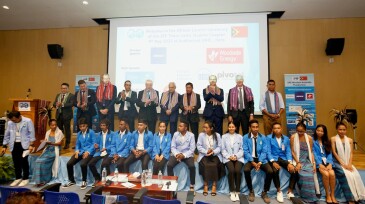 SPE International was represented by 2022 SPE President Kamel Ben-Naceur, SPE Asia Pacific Regional Director Neil Kavanagh, and Justin Kijam, Regional Manager Member Programs and Strategic Initiatives.