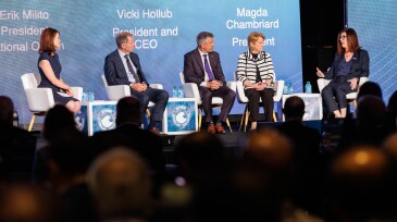 Speakers and Attendees during Opening Ceremony & Panel
