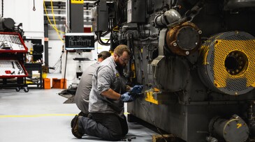 Modernizing existing assets allows operators to reap the benefits of engineering updates and lower total cost of ownership. Source: Caterpillar Oil & Gas.