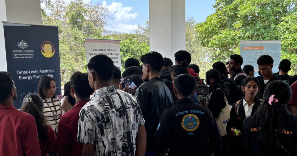 SPE Western Australia Section Hosts Career Fair in Dili