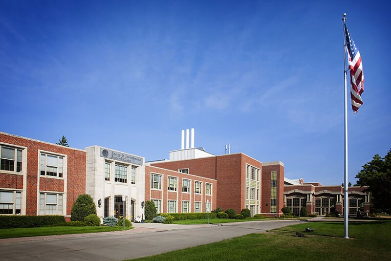 The EERC building in Grand Forks, North Dakota. Source: EERC/Kari Suedel.