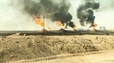 Flare for flaring associated gas