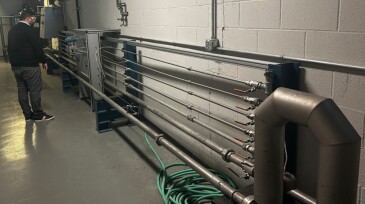 Large-scale flow loop.