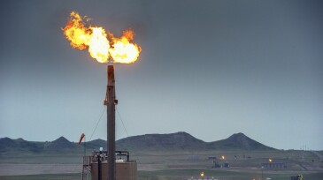 Oil Fields -  Flaring - North Dakota