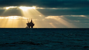 Industrial oil rig offshore platform: away from a sustainable resource