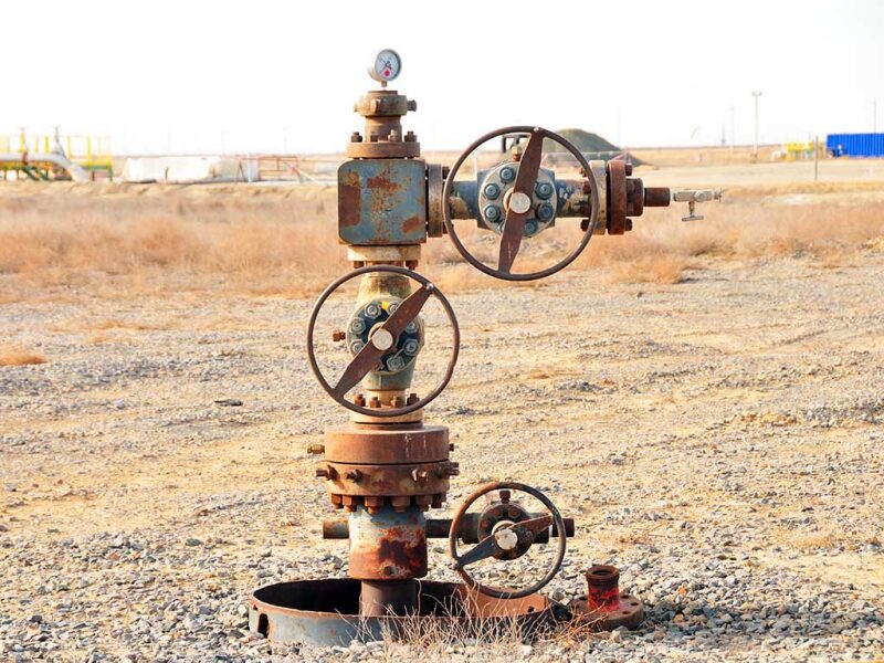 abandoned wellhead
