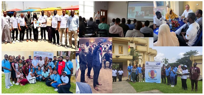 Fig. 10—Visit to Francophone sub-Saharan Africa, 14-24 May 2025.