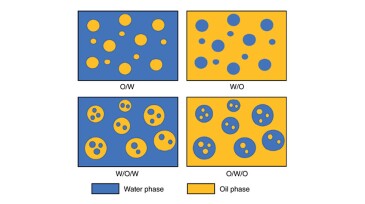 Fig. 1—Emulsion types.