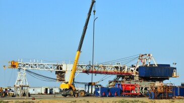 Drilling Rig move